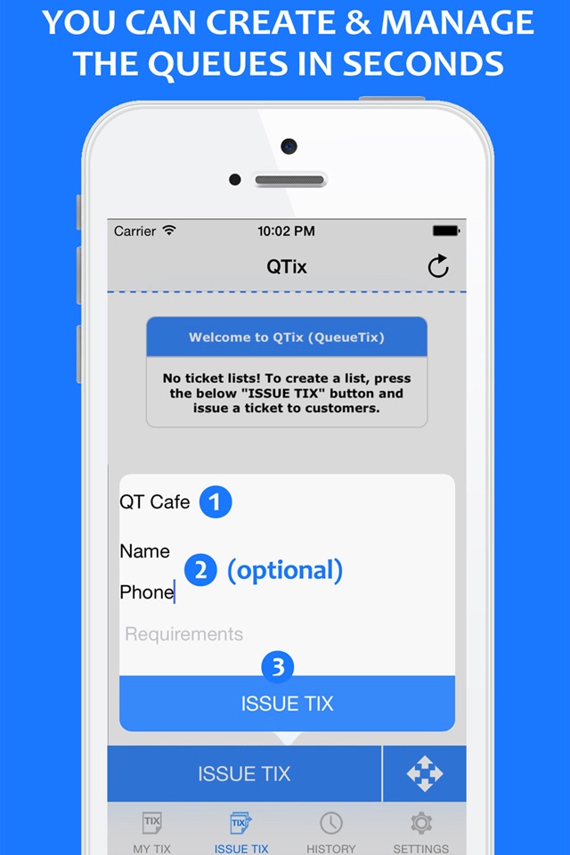 QTix (QueueTix) screenshot 4