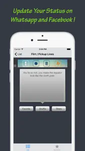 Best Status Shuffles screenshot #1 for iPhone