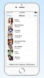 photo locker and video hider pro - best private picture gallery vault with safe pattern lock screen iphone screenshot 3