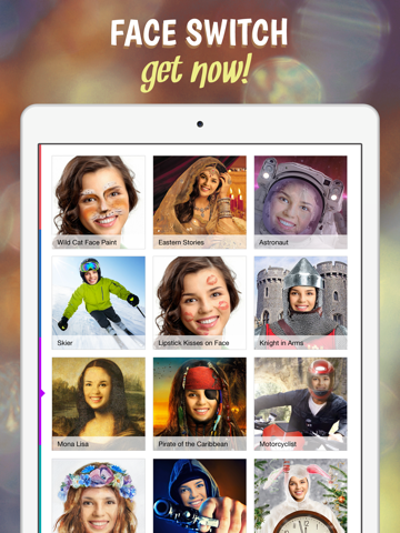 Face Switch - face editor & funny photo booth: change face swap, cut and paste photos iPad screenshot 5 - Photo & Video app