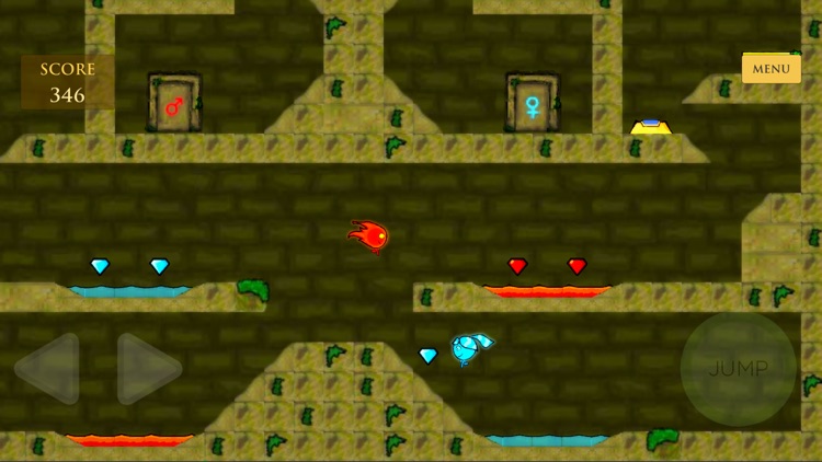 Fireboy and Watergirl: Online in the Forest Temple - Multiplayer Running and Adventure Game