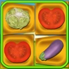 Vegetables Preschool Learning Experience Memory Match Flash Cards Game