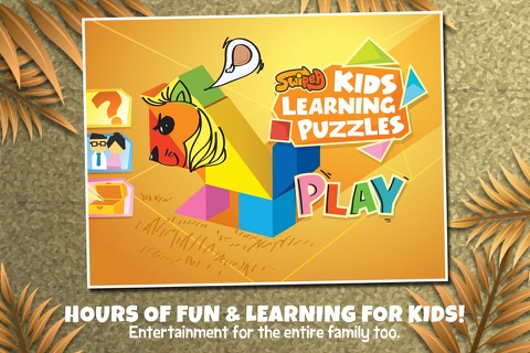Kids Learning Puzzles: Safari Animal, K12 Tangram - náhled