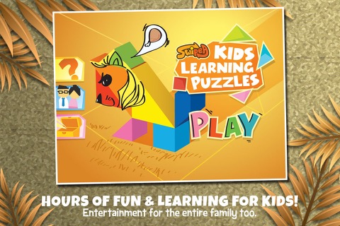Kids Learning Puzzles: Safari Animal, K12 Tangramのおすすめ画像1