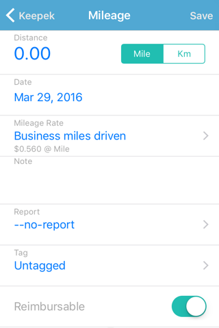 Keepek - Expense Reporting screenshot 3