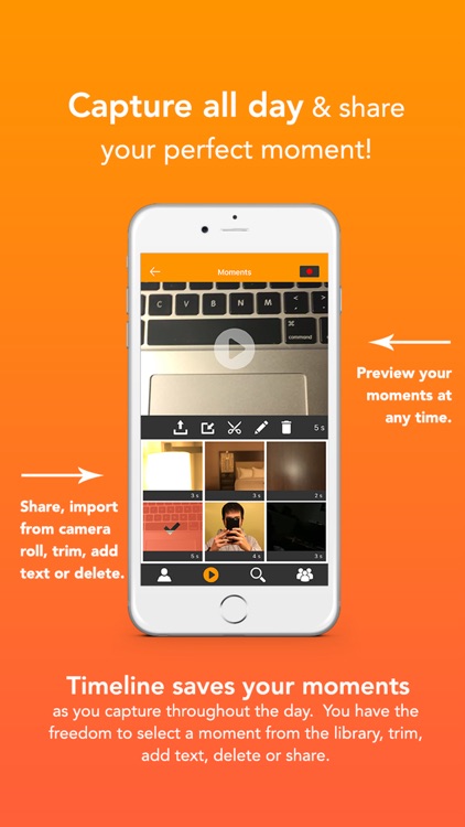 Timeline - Capture life's every moment and share. by Reebay Inc.