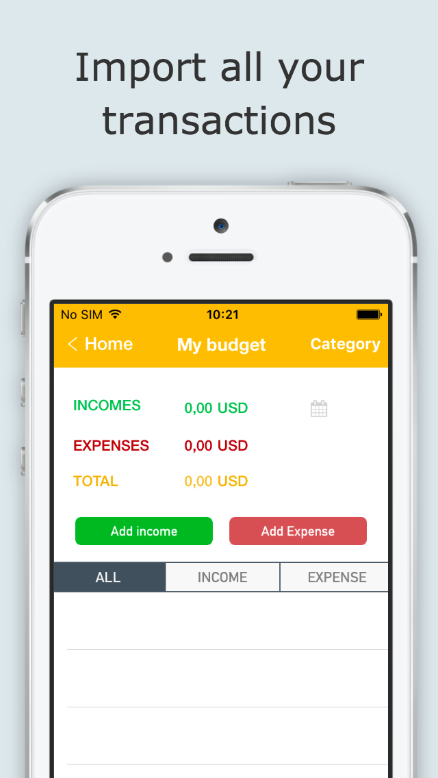 Money Control - My Budget book - Income and Expense Tracker »