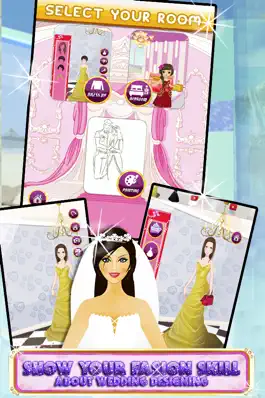 Game screenshot Moda de la boda vestido encima del cambio de imagen, Sala de Diseño y Pintura - Juegos para los niños, los niños pequeños y los muchachos hack