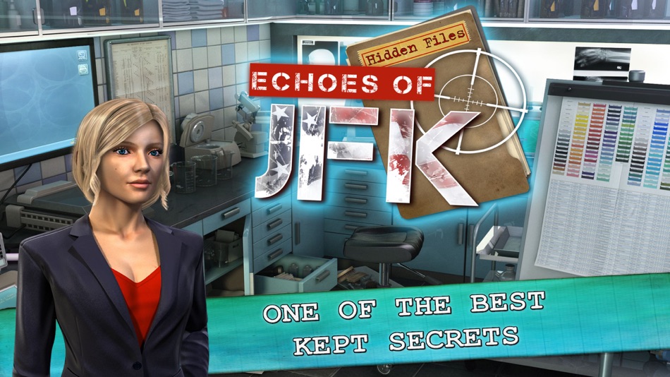 #1. Hidden Files: Echoes of JFK - A Hidden Object Adventure (iOS) โดย: Microids