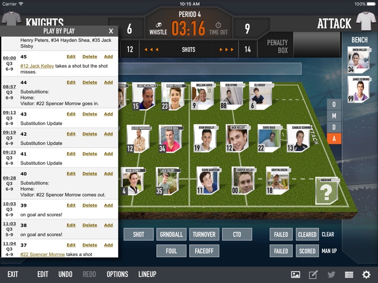 iScore Lacrosse Scorekeeper screenshot-3