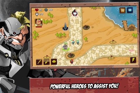 Aliens Invasion TD Heroes - Save the Earth screenshot 3