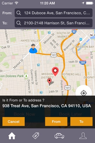 Saeta Car Service screenshot 2