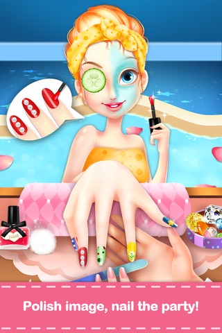 Homecoming Queen Beauty Salon- A Magic Makeover High School Prom Game screenshot 4