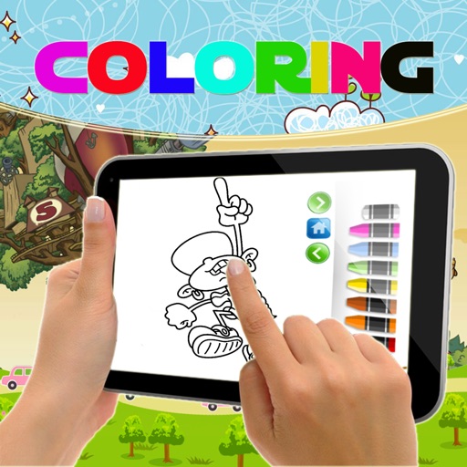 Coloring Codename Kids Next Door Edition iPhone App