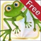 Help the frog move across various hazards