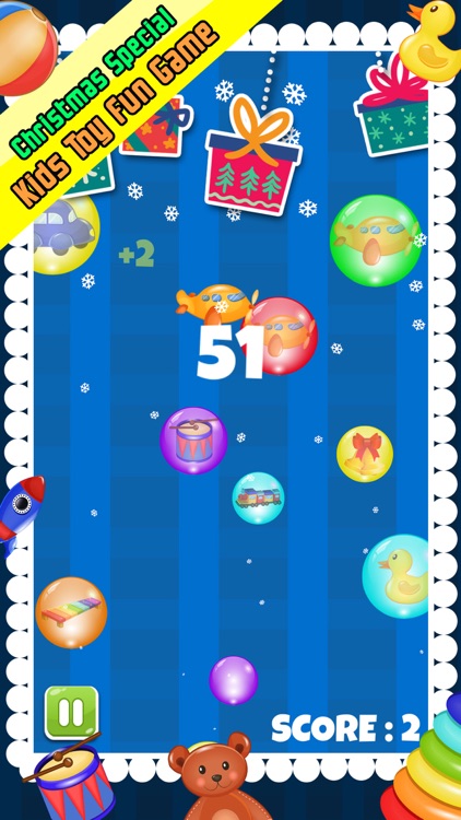 Christmas Toy Smash : Ballon Pop up Kids Game