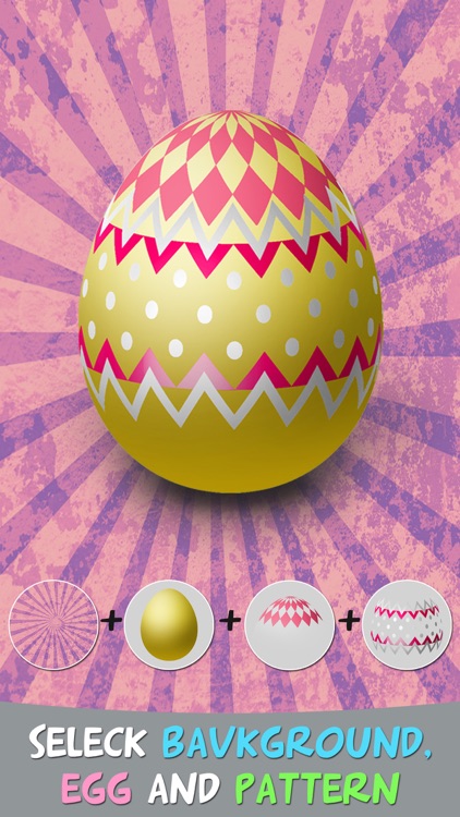 Easter Egg Painter - Virtual Simulator to Decorate Festival Eggs & Switch Color Pattern
