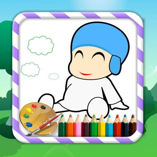 Game Kids Paint pocoyo Version