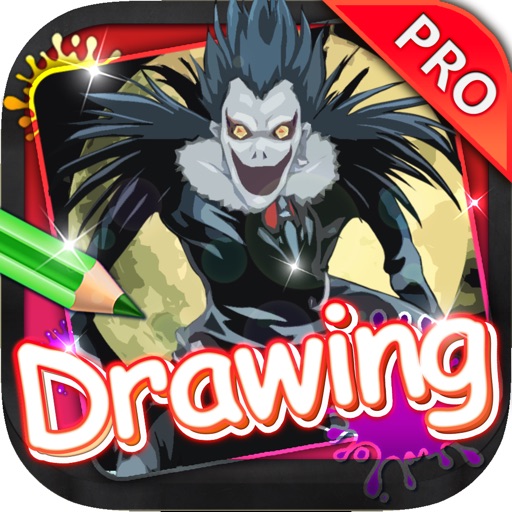 Drawing Desk Manga & Anime : Draw and Paint Death Note Coloring Books Edition Pro icon