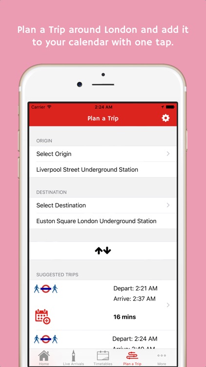 London Transport App