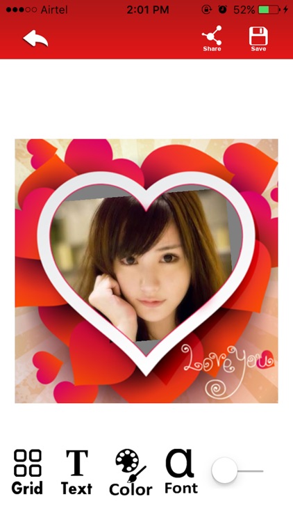 Valentine Day Photo Frames Insta Collage screenshot-3