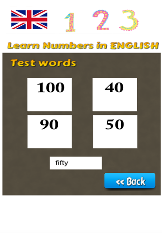 Learn Numbers in English Language screenshot 3