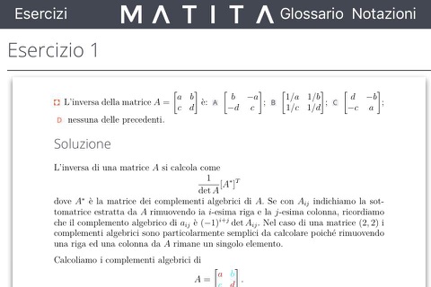 Matita - Matematica in tasca screenshot 3