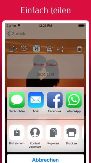 Screenshot von Beziehungsrechner – Liebesrechner: Deine Liebe Im Überblick auf dem iPhone 4