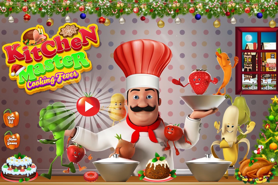 Christmas Kitchen Fever Master Cooking screenshot 2