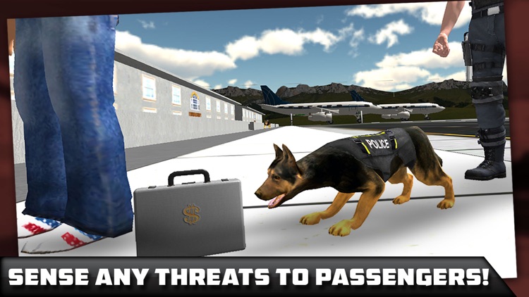 City Police Dog Crime Arrest Rescue Airport Criminal Duty 3D