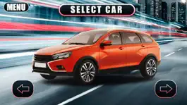 Game screenshot Drive LADA VESTA Simulator apk