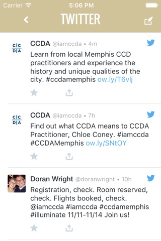 CCDA 2015 screenshot 2