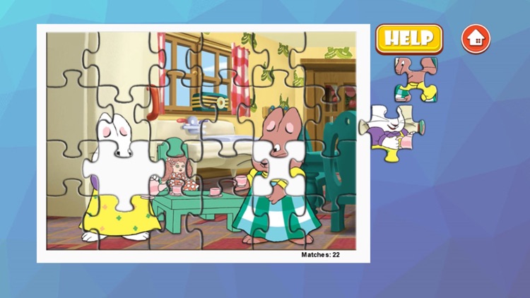 Cartoon Jigsaw Puzzle Box for Max and Ruby