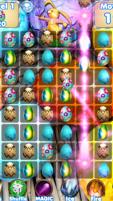 Easter Egg Games - Hunt candy and gummy bunny for kids Screenshot