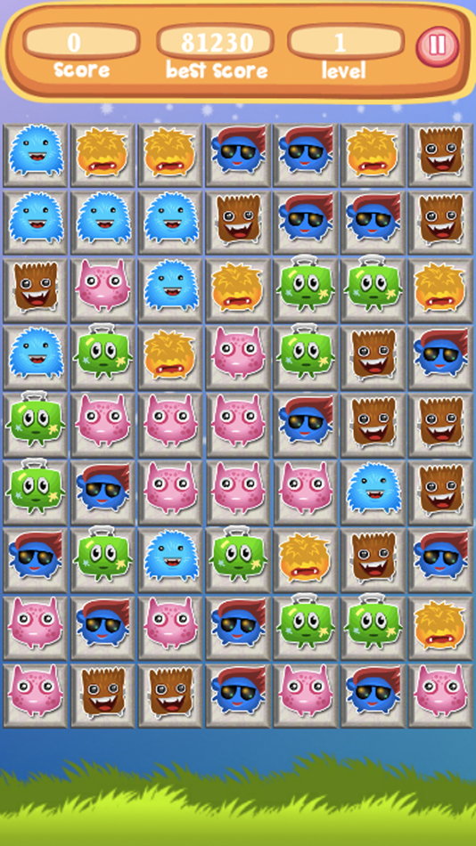 #4. Monster Busters: Match 3 Puzzle FREE Game (iOS) 由: Wichuda Maneekham