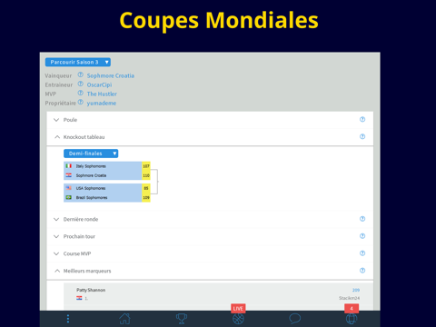 Screenshot #6 pour Jeu de gestion de basketball - CyberDunk 2