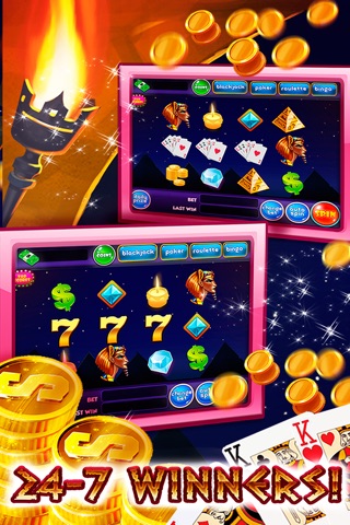 Pharaoh's Fire Slots and Casino - old vegas way with roulette's top wins screenshot 3