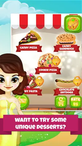 Game screenshot Pizza Dessert Maker Salon - Candy Food Cooking & Cake Making Kids Games for Girl Boy! hack