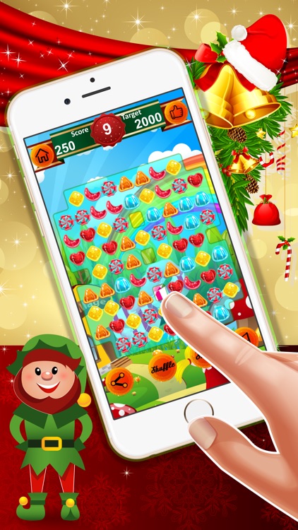 Jelly Candy Blitz : - Free matching 3 for Christmas season !