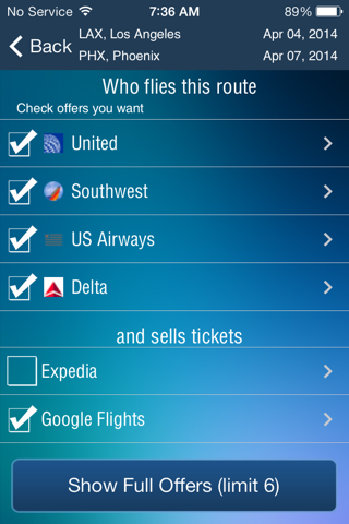 Los Angeles Airport Info screenshot 4