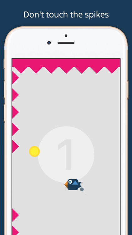 Hit the wall, Don’t touch the spikes