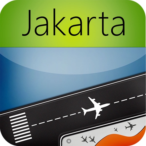 Jakarta Airport + Flight Tracker CGK Garuda Lion citilink Sriwijaya icon