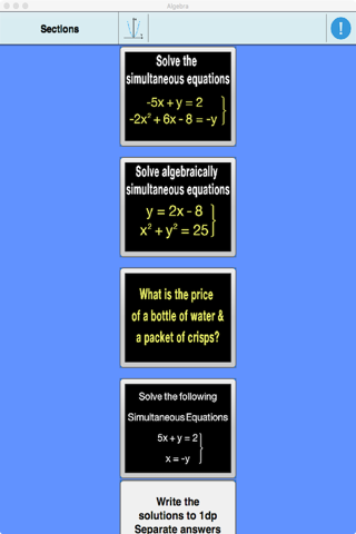GCSE Algebra (Edexcel and AQA) screenshot 2