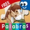 Spanish First Words Book and Kids Puzzles Box Free: Kids Favorite Learning Games in an Interactive Playing Room