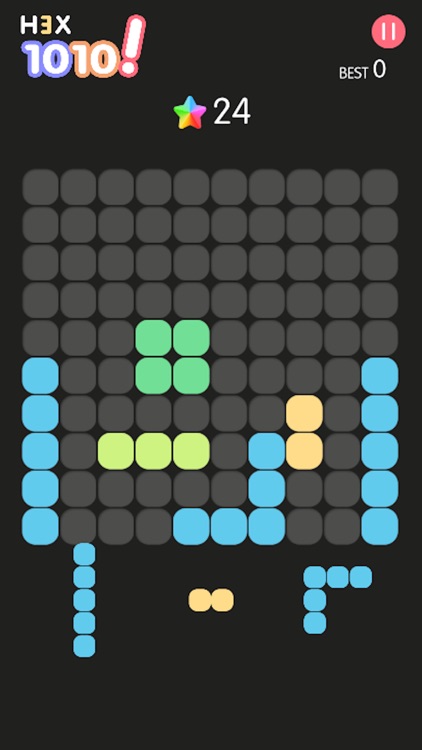1010 - Classic Color Block Crush Puzzle Game