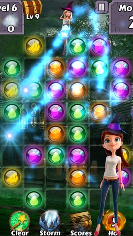 Bubble Girl Soda Witch - Pop the yummy gem candy and easy shooter puzzleのおすすめ画像4