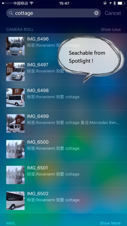 Camera Roll Photo Tag & Memo
