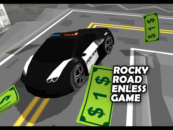 3D Zig-Zag  Car -  On The Run with Maze Road Racing Game iPad screenshot