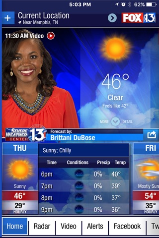 FOX13 Weather App screenshot 2