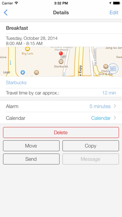 miCal - the missing calendar with reminders